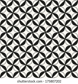 Seamless pattern. Modern stylish texture. Repeating abstract background