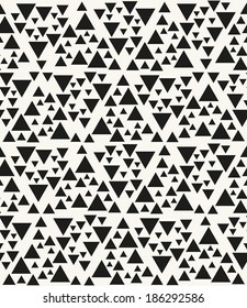 Seamless pattern. Modern stylish texture. Repeating abstract background. Chaotic triangles