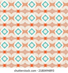 Seamless pattern. Modern stylish texture. Regularly repeating geometrical tile shapes with rhombuses, triangles, diamonds. Vector tile element of graphical design abstract texture

