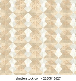 Seamless pattern. Modern stylish texture. Regularly repeating geometrical tile shapes with rhombuses, triangles, diamonds. Vector tile element of graphical design abstract texture

