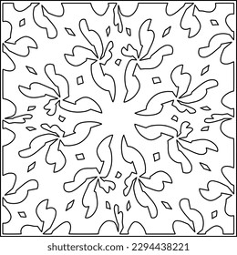  Nahtloses Muster. Moderne, stilvolle Textur. Zusammensetzung aus regelmäßig wiederholtem geometrischem Element. Schwarz-Weiß Muster für Webseiten, Texturen, Karten, Poster, Stoff, Textilien.