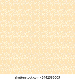 Seamless pattern. Modern stylish texture. Repeating geometric background. with Peach Color.