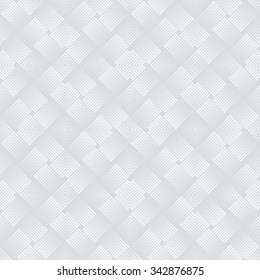 Seamless pattern. Modern stylish texture. Regularly repeating geometrical ornament. Intersecting thin lines form rhombic tiles. Vector element of graphical design