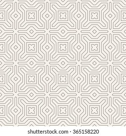 Seamless pattern. Modern stylish texture with regularly repeating geometrical shapes, polygons, hexagons, polygonal shapes. Vector element of graphic design