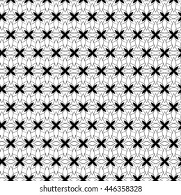 Seamless pattern. Modern stylish texture. Repeating geometric background. Vector pattern in swatch