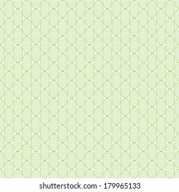 Seamless pattern, for money design, currency, note, cheque, ticket, vector guilloche texture for registration of securities, certificate, or diploma
