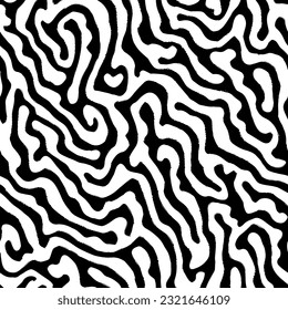 seamless pattern monochrome abstract background repeating eps vector