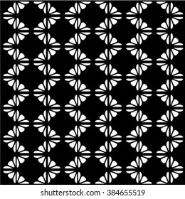 Seamless pattern. Monochrome. Backdrop. Web. Vector illustration. Vintage geometric texture