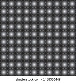 Seamless pattern in monochrome. Black and white with gradient effect.