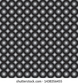 Seamless pattern in monochrome. Black and white with gradient effect.