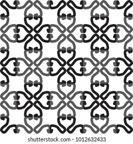 Seamless pattern in monochrome colors.