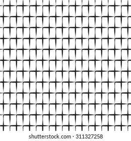 Seamless pattern. Monochrome ornament. Vector repeating texture