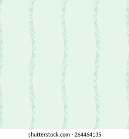 Seamless pattern with monogram elements in vintage style pale green color can be used for wallpaper