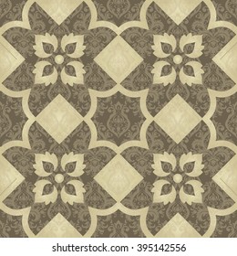 seamless pattern with Moroccan motives. Tile