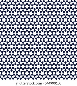 Seamless pattern in Moroccan style. Mosaic tile.
Islamic traditional ornament. Geometric background.
Vector illustration. 