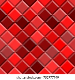 Seamless pattern with mosaic rhombus tiles. Modern ceramic texture. Abstract vector colorful background.