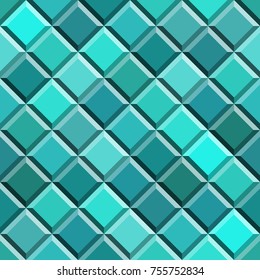Seamless pattern with mosaic rhombus tiles. Modern ceramic texture. Abstract vector colorful background.
