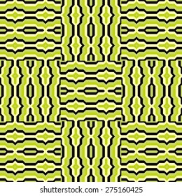 Seamless pattern. Mosaic. Template for design and decoration backgrounds, package, covers, textile. Abstract vector illustration.