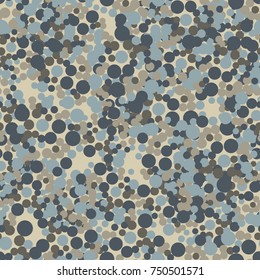 Seamless pattern. A mottled texture of small round spots. Suitable for 3D modeling.