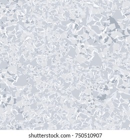 Seamless pattern. A mottled texture of small angular spots. Crumb from different substances (stone, wood chips). Recommended for 3D.