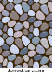  seamless pattern with multicolor abstract stones