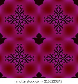   Seamless  pattern multicolor in the Arabian style