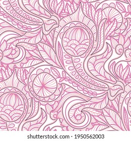 Patrón sin brillo con la impresión Paisley multicolor. Ilustración del vector