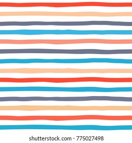 Seamless pattern with multicolor stripes . Vector background 