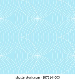 seamless pattern of multicolored circles and arcs on a light background