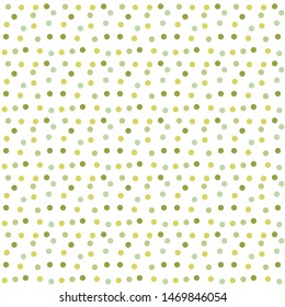 Seamless pattern. Multi-colored circles on a white background. Texture. Vector