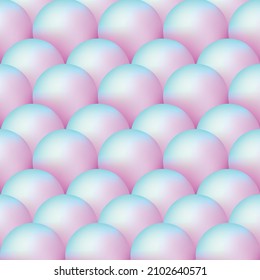 Seamless pattern with multicolored scales. Vector image in material colors. Can be used as a background for websites and printing.