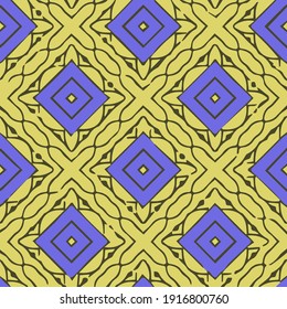 Seamless pattern with multicolored shapes.