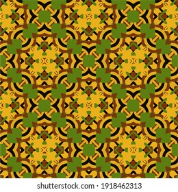 
 Seamless pattern with multicolored shapes.
