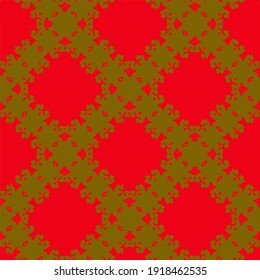  Nahtloses Muster mit mehrfarbigen Formen.