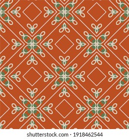 Seamless pattern with multicolored shapes.