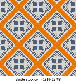 Seamless pattern with multicolored shapes.
