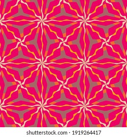  Seamless pattern with multicolored shapes.