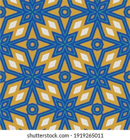 
 Seamless pattern with multicolored shapes.