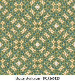 
 Seamless pattern with multicolored shapes.