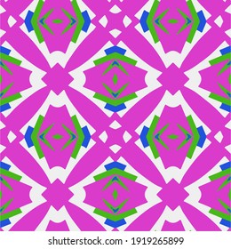 
 Seamless pattern with multicolored shapes.