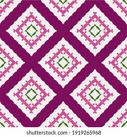  Seamless pattern with multicolored shapes.