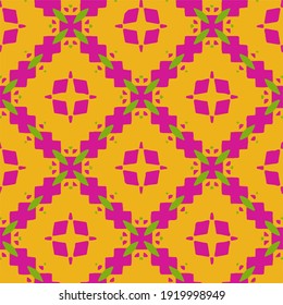 Seamless pattern with multicolored shapes.