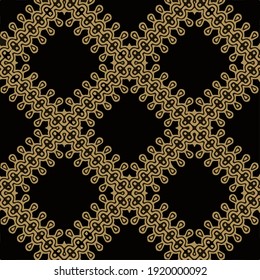 Seamless pattern with multicolored shapes.