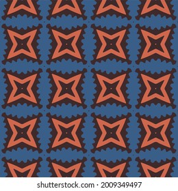 Seamless pattern with multicolored shapes.