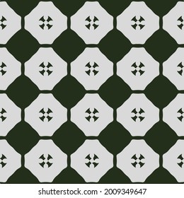 Seamless pattern with multicolored shapes.