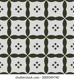 Seamless pattern with multicolored shapes.