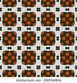 Seamless pattern with multicolored shapes.