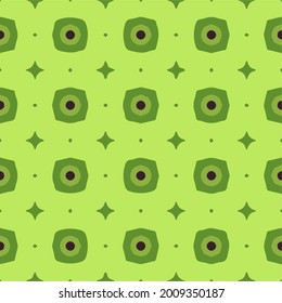 Seamless pattern with multicolored shapes.