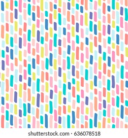 Seamless Pattern Of Multi-colored Stripes.Vector