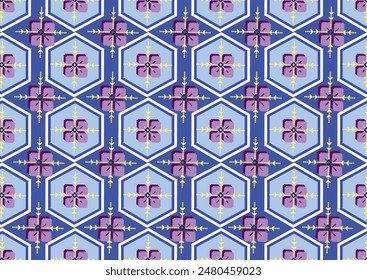 Adorno inconsútil del patrón nativo americano. Estilo étnico de decoración suroeste. Boho ornamento geométrico Vector sin patrón. Manta mexicana, alfombra mujer alfombra ilustración Navaho Vector tribal 